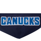 NHL VANCOUVER CANUCKS CLASSIC CHENILLE MEN'S DK PO HOODIE (MIDNIGHT NAVY)
