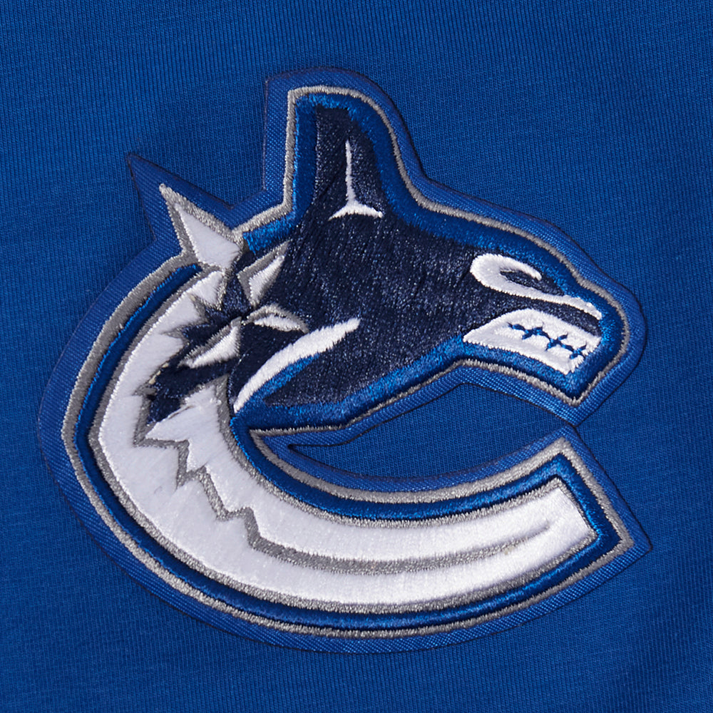 NHL VANCOUVER CANUCKS WINGSPAN WOMEN'S SJ BOXY TEE (DODGER BLUE)