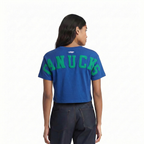 NHL VANCOUVER CANUCKS WINGSPAN WOMEN'S SJ BOXY TEE (DODGER BLUE)