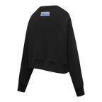 NHL VANCOUVER CANUCKS CLASSIC WOMEN'S  FLC CREWNECK (BLACK)