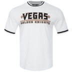 NHL VEGAS GOLDEN KNIGHTS CLASSIC CHENILLE MEN'S DK TEE (WHITE/BLACK)