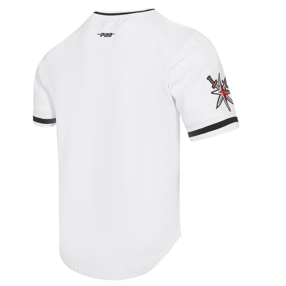 NHL VEGAS GOLDEN KNIGHTS CLASSIC CHENILLE MEN'S DK TEE (WHITE/BLACK)