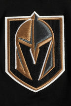 NHL VEGAS GOLDEN KNIGHTS CLASSIC CHENILLE MEN'S DK SS PO HOODIE (BLACK)