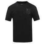 NHL VEGAS GOLDEN KNIGHTS NEUTRAL MEN'S  CJ DROP SHOULDER TEE (BLACK)