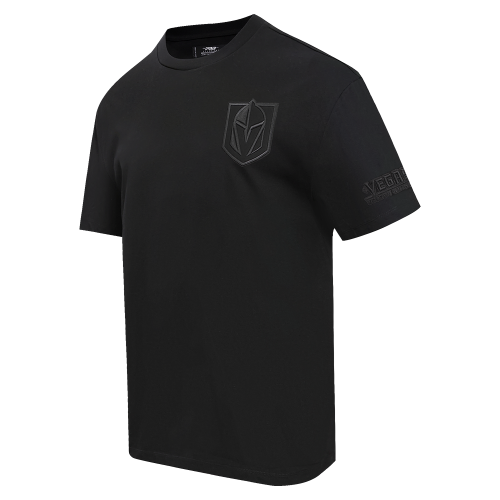 NHL VEGAS GOLDEN KNIGHTS NEUTRAL MEN'S  CJ DROP SHOULDER TEE (BLACK)