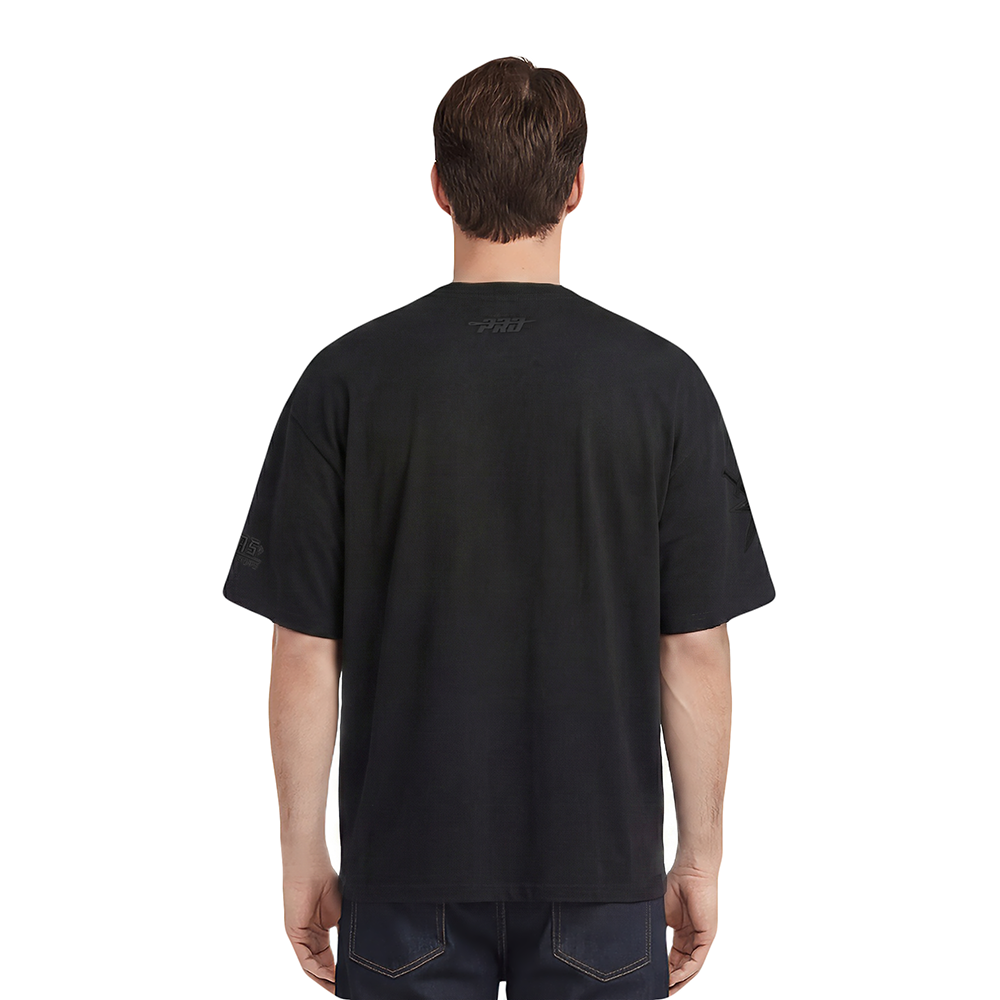 NHL VEGAS GOLDEN KNIGHTS NEUTRAL MEN'S  CJ DROP SHOULDER TEE (BLACK)