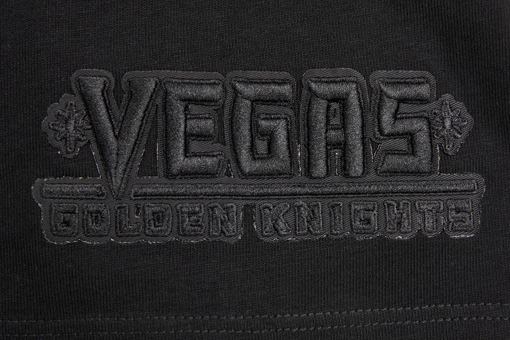 NHL VEGAS GOLDEN KNIGHTS NEUTRAL MEN'S  CJ DROP SHOULDER TEE (BLACK)