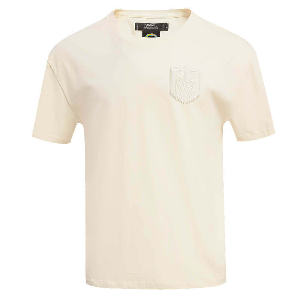 NHL VEGAS GOLDEN KNIGHTS NEUTRAL MEN'S  CJ DROP SHOULDER TEE (EGGSHELL)