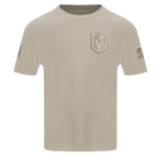 NHL VEGAS GOLDEN KNIGHTS NEUTRAL MEN'S  CJ DROP SHOULDER TEE (TAUPE)