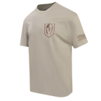 NHL VEGAS GOLDEN KNIGHTS NEUTRAL MEN'S  CJ DROP SHOULDER TEE (TAUPE)