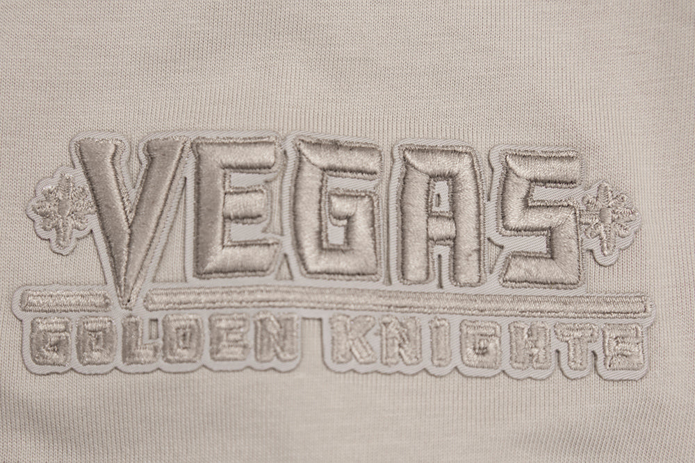NHL VEGAS GOLDEN KNIGHTS NEUTRAL MEN'S  CJ DROP SHOULDER TEE (TAUPE)