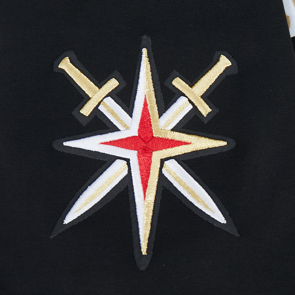 NHL VEGAS GOLDEN KNIGHTS BORN FOR SPORT T-SHIRT EN JERSEY SIMPLE POUR HOMME (NOIR)