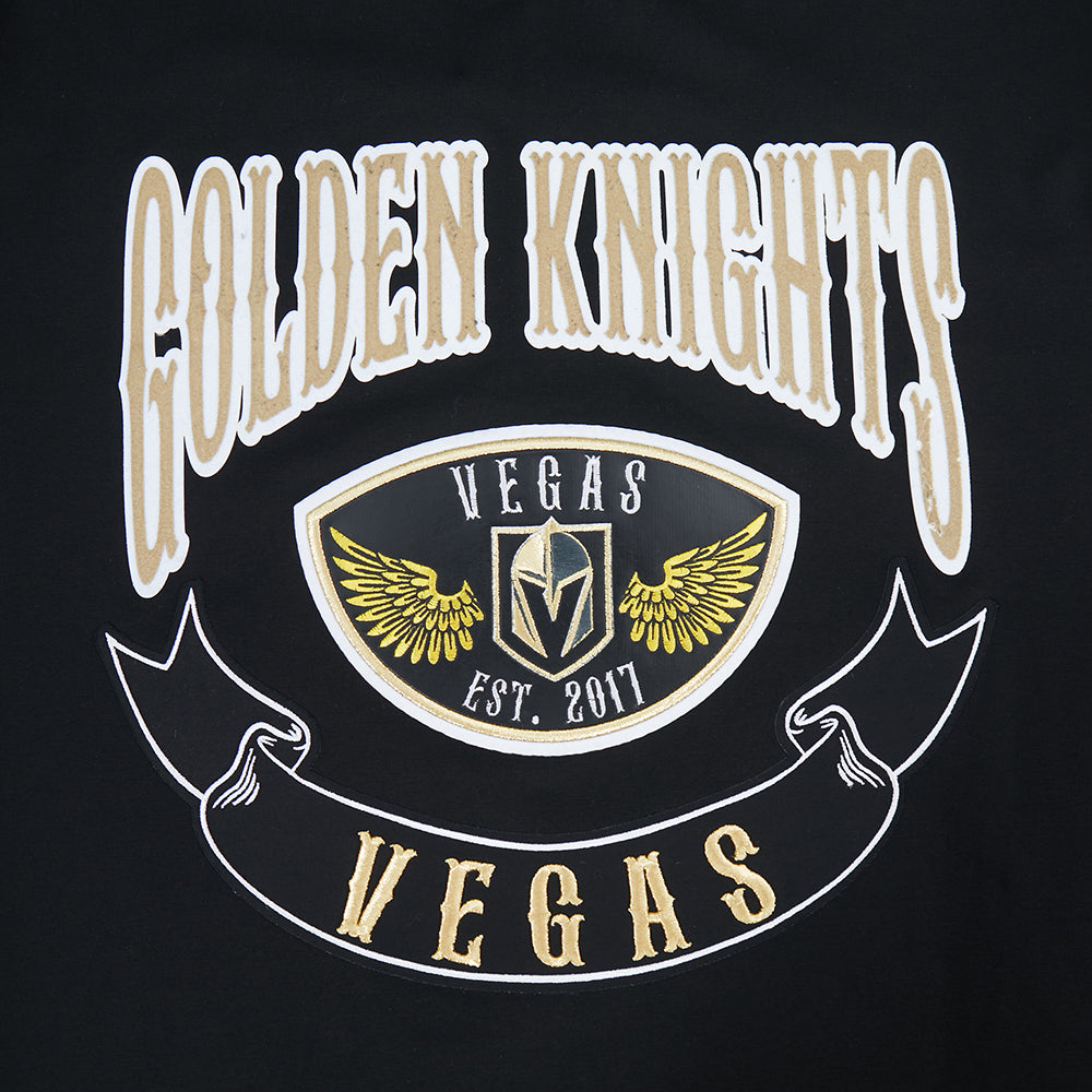 NHL VEGAS GOLDEN KNIGHTS BORN FOR SPORT T-SHIRT EN JERSEY SIMPLE POUR HOMME (NOIR)