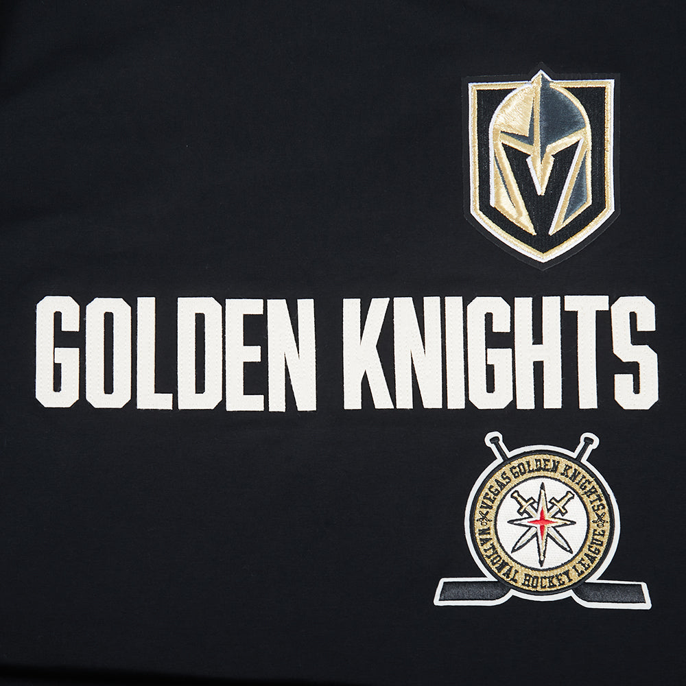 NHL VEGAS GOLDEN KNIGHTS MODERN ORIGINALS MEN'S SJ TEE (BLACK)