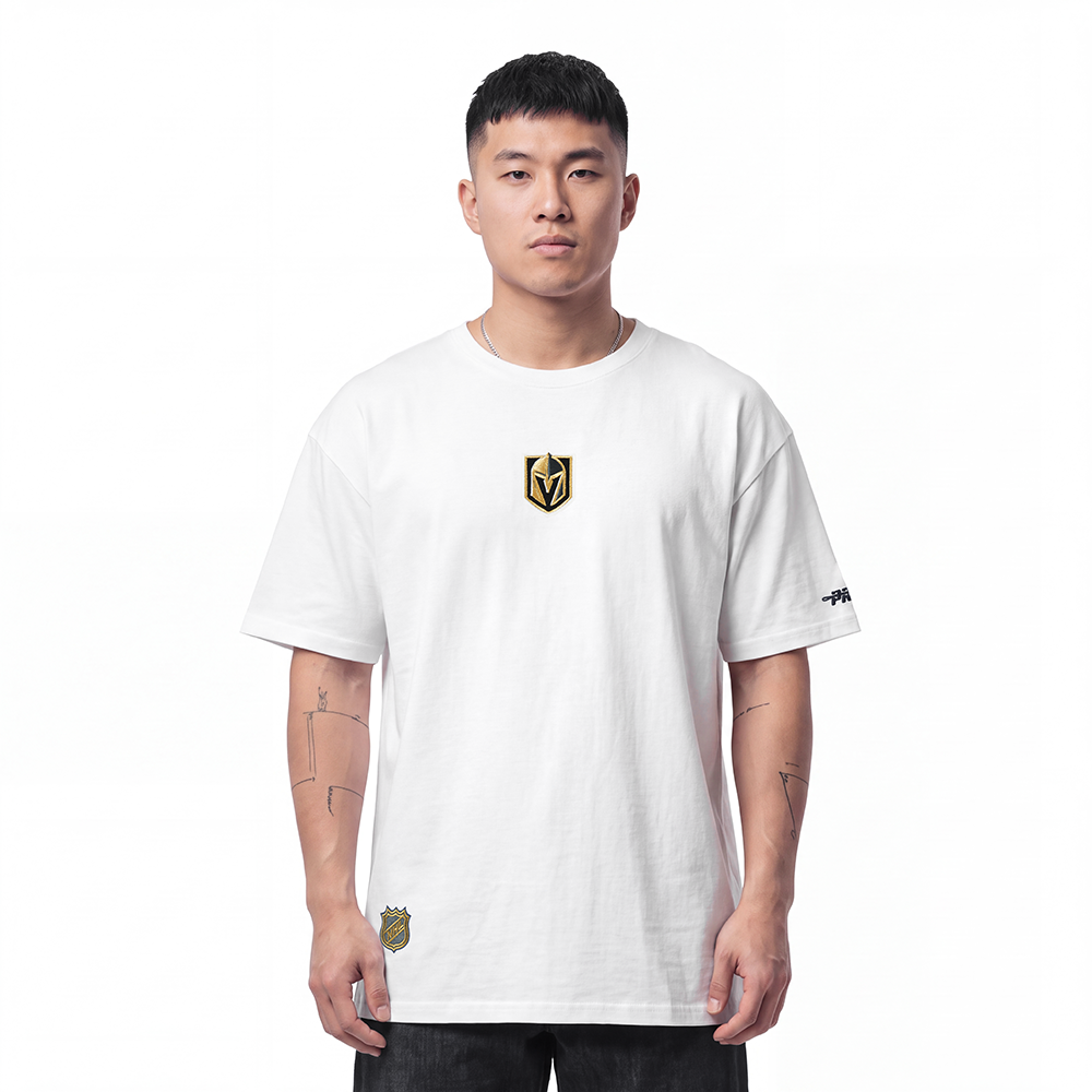 NHL VEGAS GOLDEN KNIGHTS CLASSIC ICON MEN'S SHIRT (WHITE)
