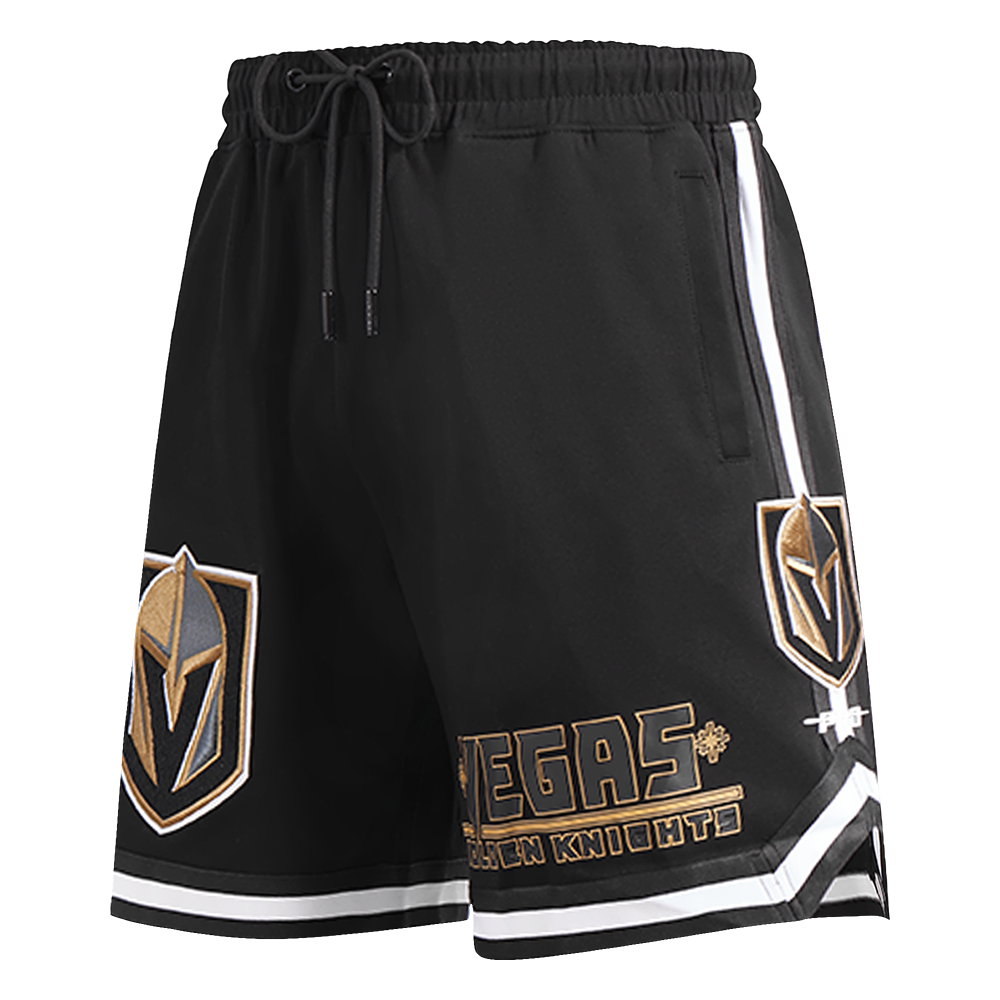 NHL VEGAS GOLDEN KNIGHTS CLASSIC CHENILLE SHORT POUR HOMME (NOIR)