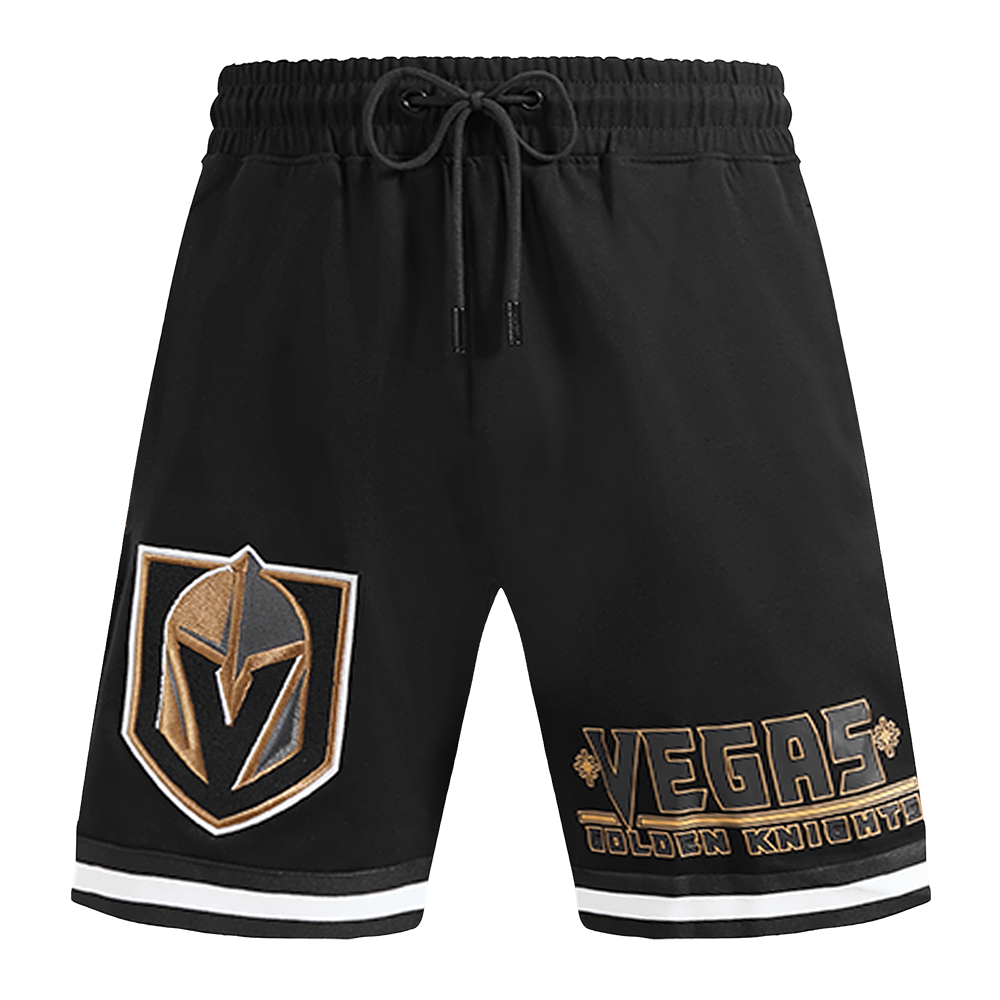 NHL VEGAS GOLDEN KNIGHTS CLASSIC CHENILLE SHORT POUR HOMME (NOIR)