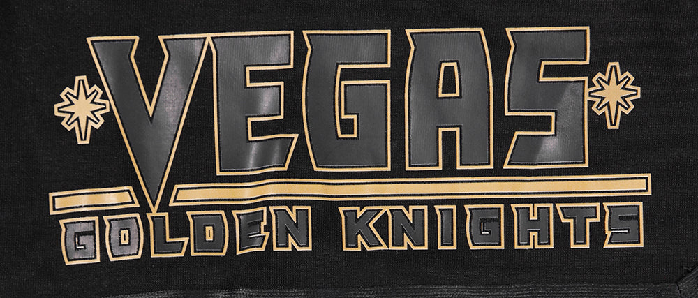NHL VEGAS GOLDEN KNIGHTS CLASSIC CHENILLE MEN'S SHORT (BLACK)