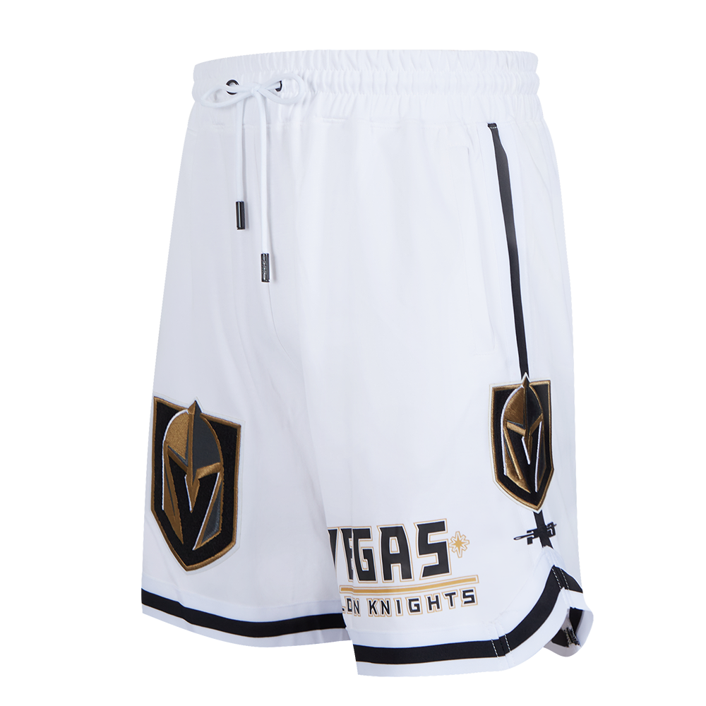 NHL VEGAS GOLDEN KNIGHTS CLASSIC CHENILLE MEN'S SHORT (WHITE/BLACK)