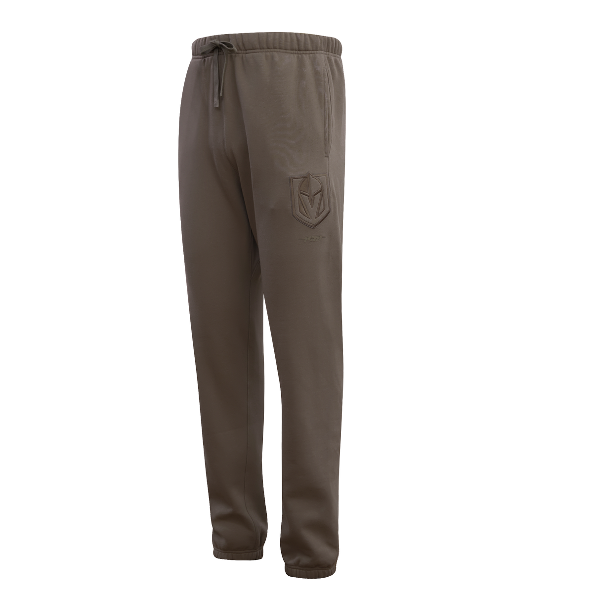 NHL VEGAS GOLDEN KNIGHTS NEUTRAL PANTALON OUATÉ EN MOLLETON POUR HOMME (TAUPE FONCÉ)