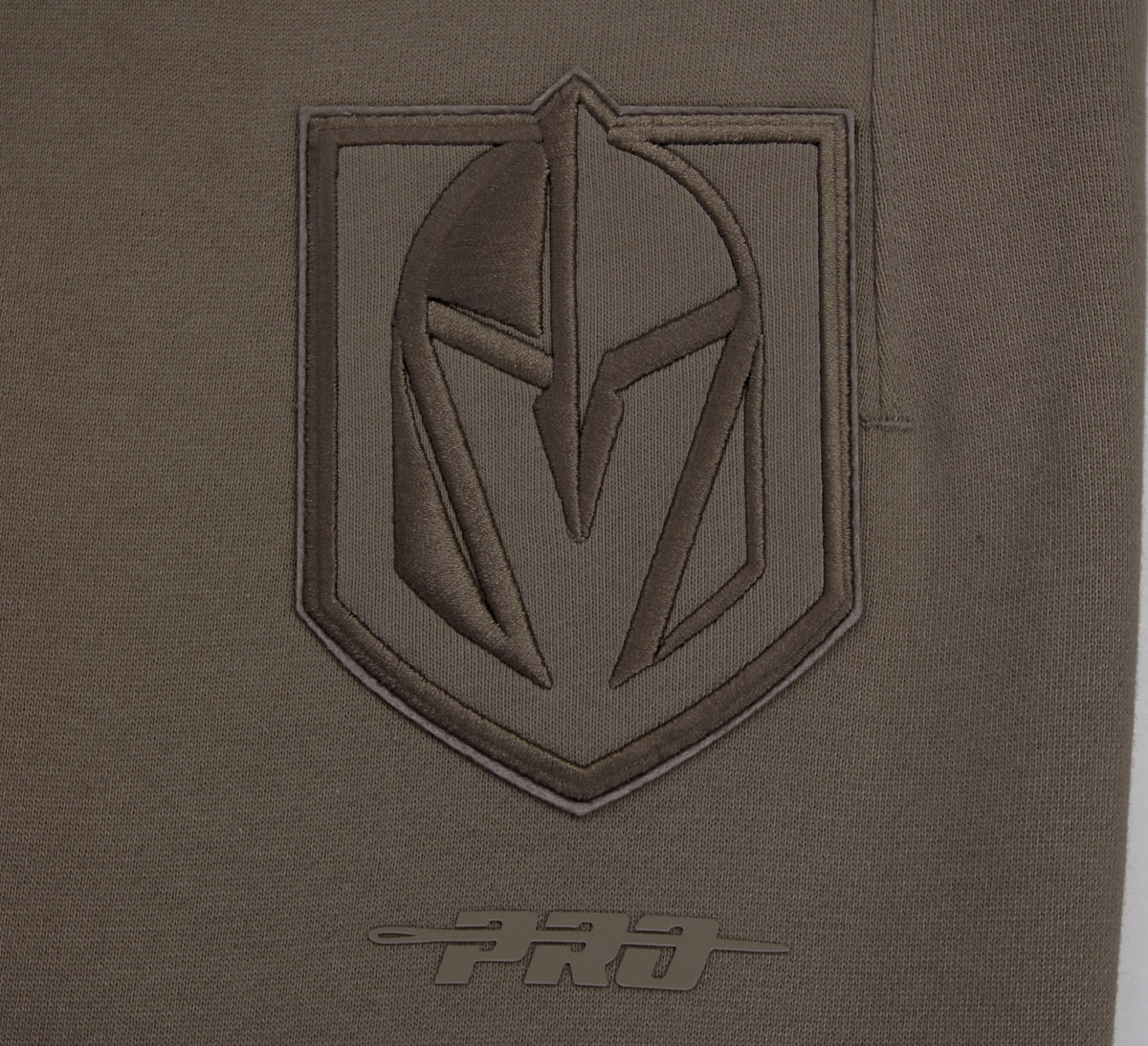 NHL VEGAS GOLDEN KNIGHTS NEUTRAL PANTALON OUATÉ EN MOLLETON POUR HOMME (TAUPE FONCÉ)