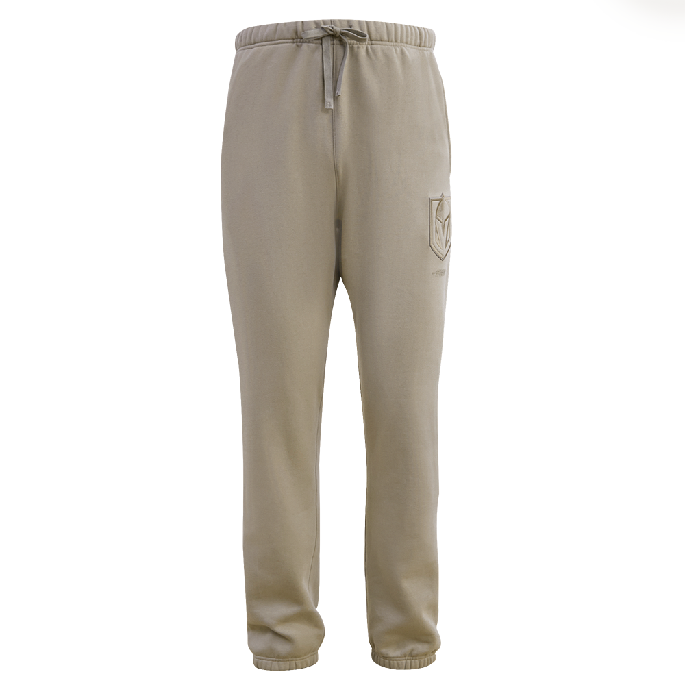 NHL VEGAS GOLDEN KNIGHTS NEUTRAL PANTALON OUATÉ EN MOLLETON POUR HOMME (TAUPE)