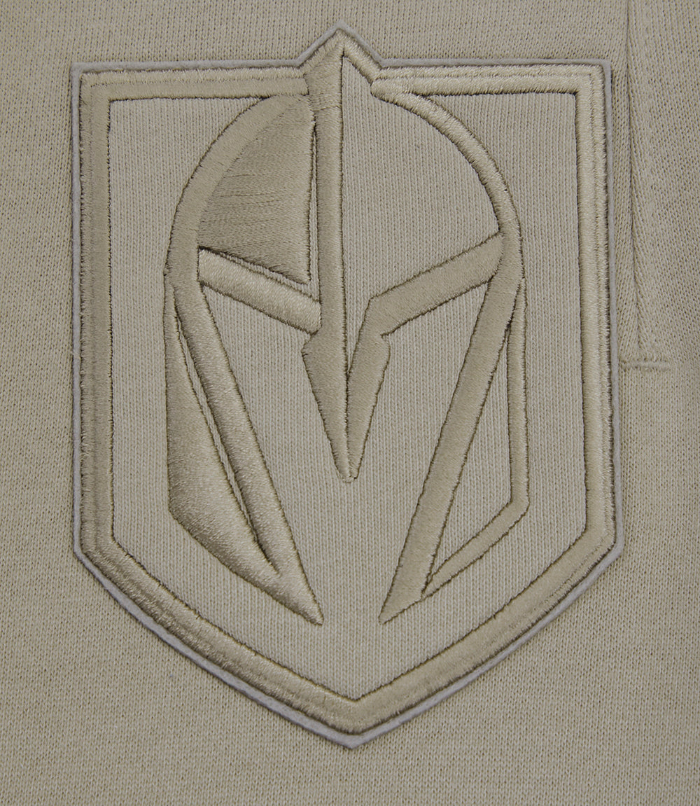 NHL VEGAS GOLDEN KNIGHTS NEUTRAL PANTALON OUATÉ EN MOLLETON POUR HOMME (TAUPE)