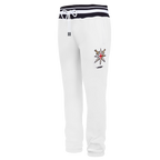NHL VEGAS GOLDEN KNIGHTS SCRIPT TAIL PANTALON OUATÉ EN MOLLETON CÔTELÉ POUR HOMME (BLANC/NOIR)