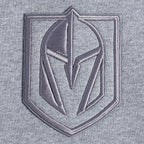 NHL VEGAS GOLDEN KNIGHTS NEUTRAL CHANDAIL À CAPUCHON EN MOLLETON À ÉPAULES TOMBANTES POUR HOMME (GRIS CHINÉ FONCÉ)