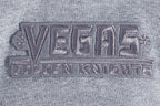 NHL VEGAS GOLDEN KNIGHTS NEUTRAL CHANDAIL À CAPUCHON EN MOLLETON À ÉPAULES TOMBANTES POUR HOMME (GRIS CHINÉ FONCÉ)