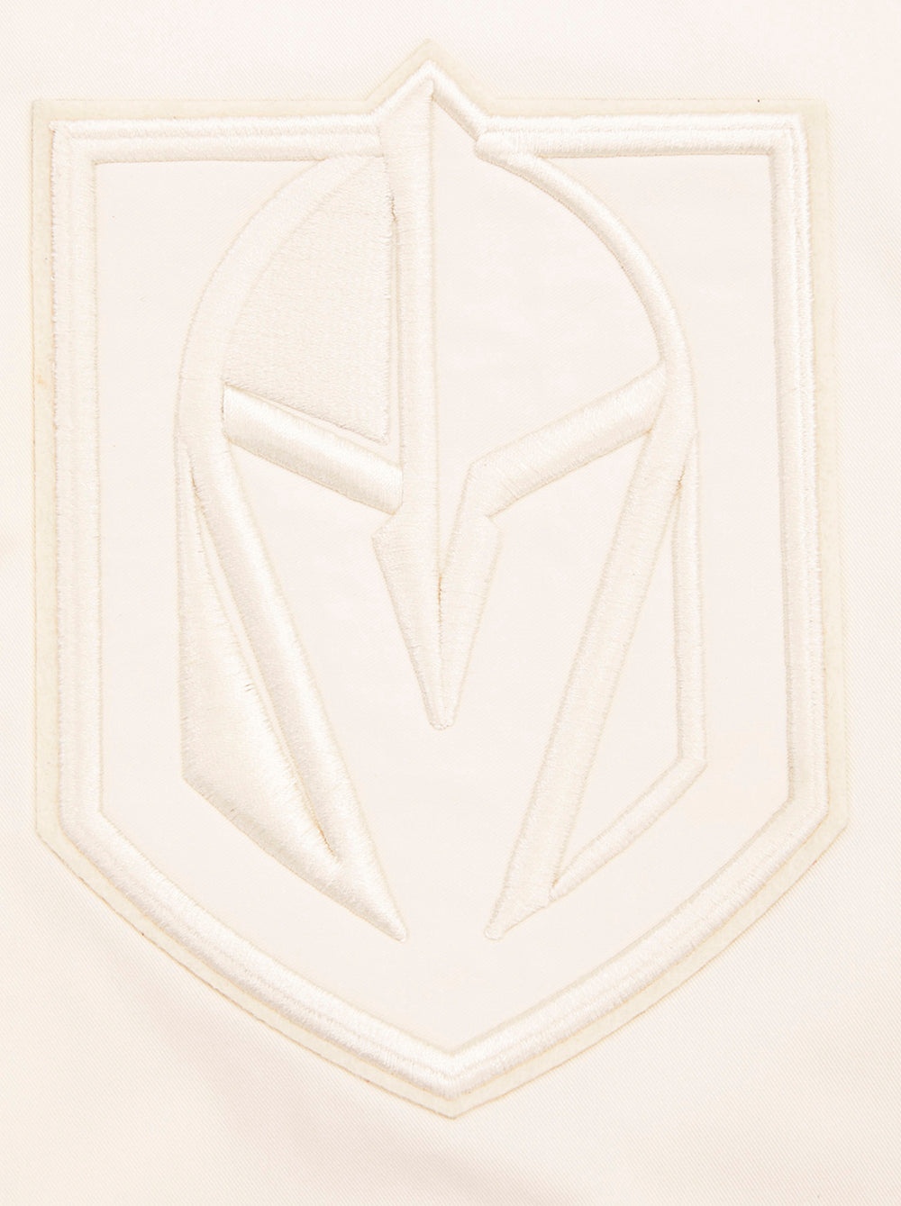 NHL VEGAS GOLDEN KNIGHTS NEUTRAL MEN'S  TWILL JACKET (EGGSHELL)