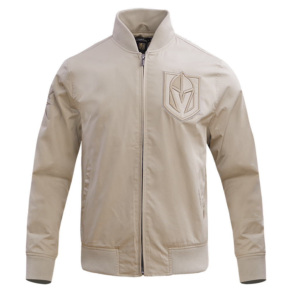 NHL VEGAS GOLDEN KNIGHTS NEUTRAL BLOUSON EN SERGÉ POUR HOMME (TAUPE)