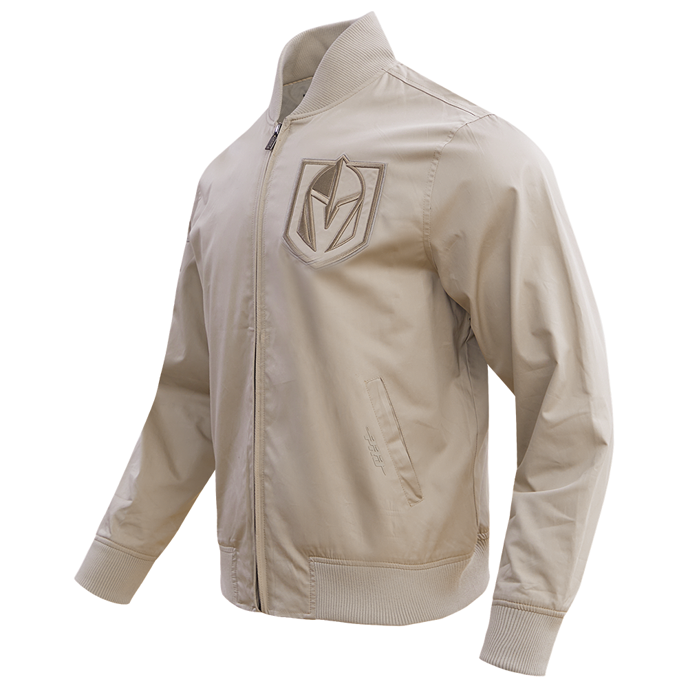 NHL VEGAS GOLDEN KNIGHTS NEUTRAL BLOUSON EN SERGÉ POUR HOMME (TAUPE)