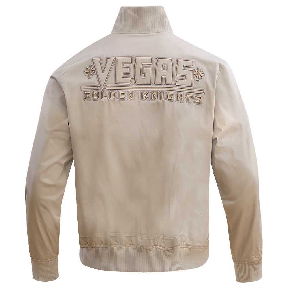 NHL VEGAS GOLDEN KNIGHTS NEUTRAL BLOUSON EN SERGÉ POUR HOMME (TAUPE)
