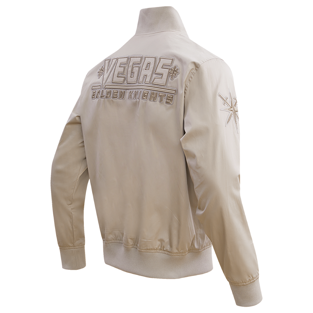 NHL VEGAS GOLDEN KNIGHTS NEUTRAL BLOUSON EN SERGÉ POUR HOMME (TAUPE)