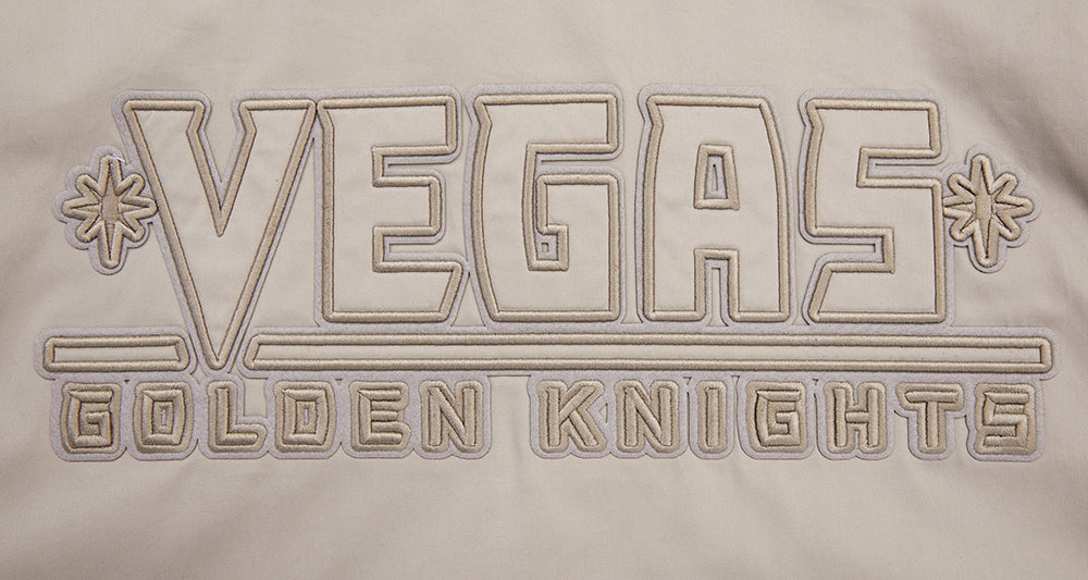 NHL VEGAS GOLDEN KNIGHTS NEUTRAL BLOUSON EN SERGÉ POUR HOMME (TAUPE)