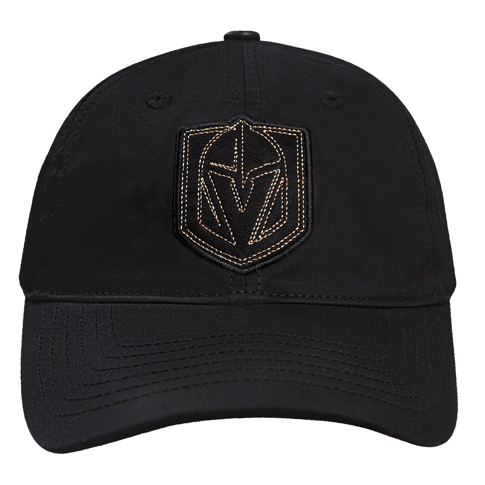 NHL VEGAS GOLDEN KNIGHTS BLACK & GOLD DAD HAT (BLACK)