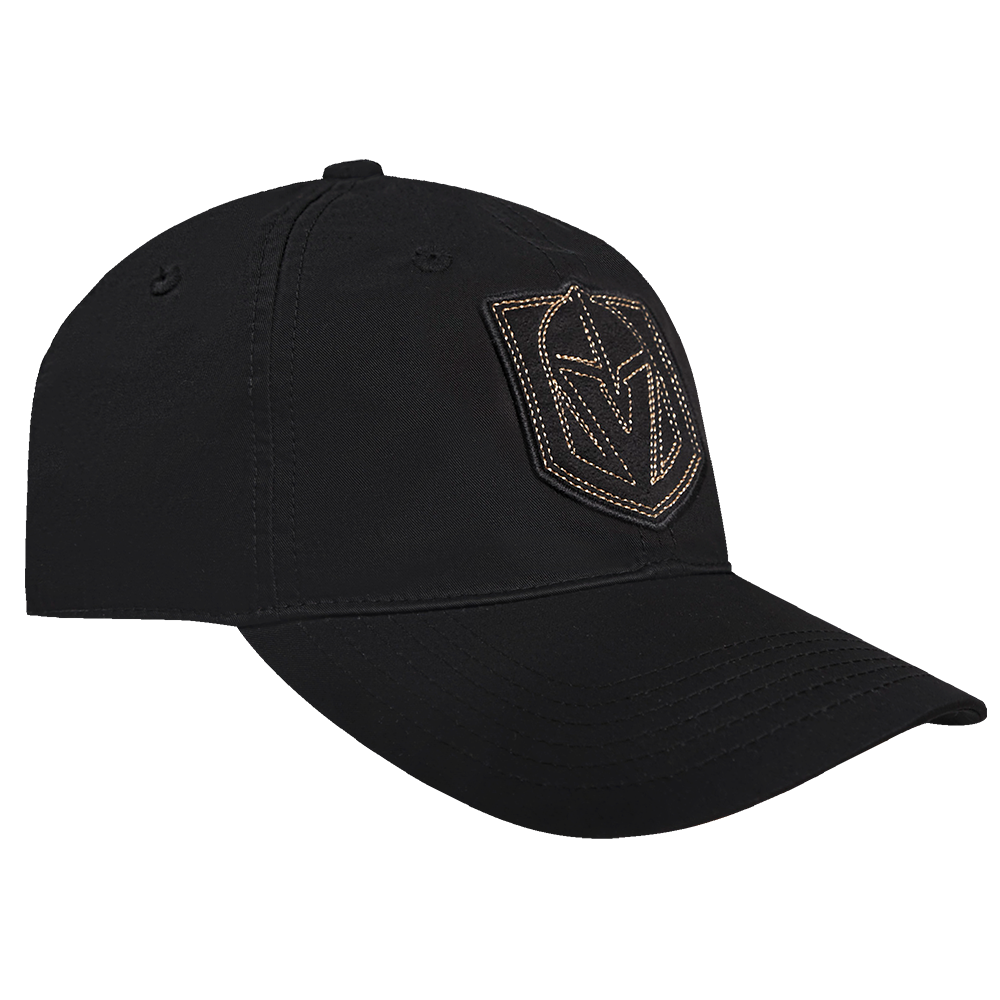 NHL VEGAS GOLDEN KNIGHTS BLACK & GOLD DAD HAT (BLACK)