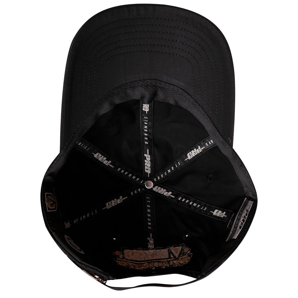 NHL VEGAS GOLDEN KNIGHTS BLACK & GOLD DAD HAT (BLACK)