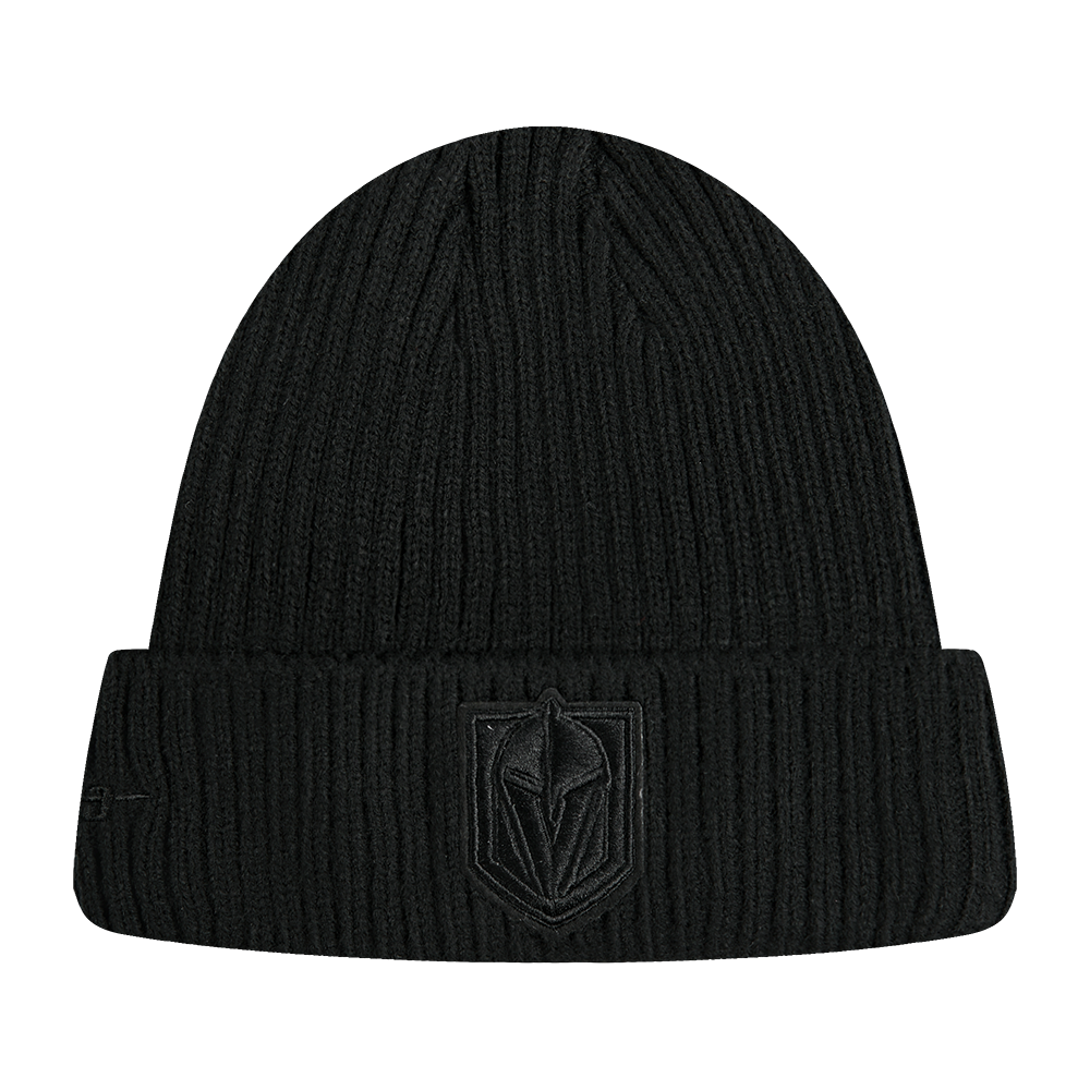 NHL VEGAS GOLDEN KNIGHTS BLACKOUT TUQUE PRO NON DOUBLÉE À REVERS (NOIR)