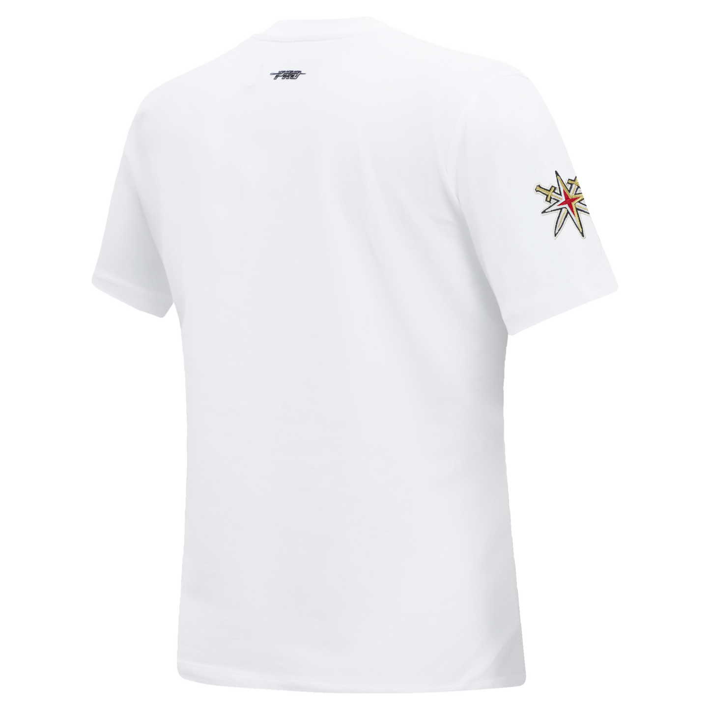 NHL VEGAS GOLDEN KNIGHTS CLASSIC SHORT SLEEVE WOMEN'S SINGLE JERSEY SLIM FIT TEE (WHITE)