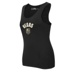 NHL VEGAS GOLDEN KNIGHTS CLASSIC CAMISOLE DOS NAGEUR À COUPE DÉCONTRACTÉE POUR FEMME (NOIR)