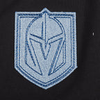 NHL VEGAS GOLDEN KNIGHTS VARSITY BLUES WOMEN'S BOXY TEE (BLACK)