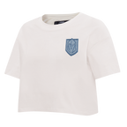 NHL VEGAS GOLDEN KNIGHTS VARSITY BLUES WOMEN'S BOXY TEE (LINEN)