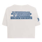 NHL VEGAS GOLDEN KNIGHTS VARSITY BLUES WOMEN'S BOXY TEE (LINEN)
