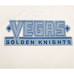 NHL VEGAS GOLDEN KNIGHTS VARSITY BLUES WOMEN'S BOXY TEE (LINEN)