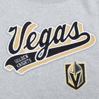 NHL VEGAS GOLDEN KNIGHTS SCRIPT TAIL WOMEN'S BOYFRIEND TEE (HEATHER GREY)