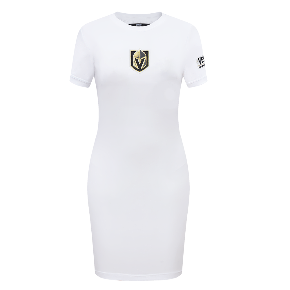 NHL VEGAS GOLDEN KNIGHTS CLASSIC ROBE MOULANTE POUR FEMME (BLANC)