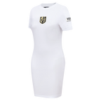 NHL VEGAS GOLDEN KNIGHTS CLASSIC ROBE MOULANTE POUR FEMME (BLANC)