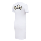 NHL VEGAS GOLDEN KNIGHTS CLASSIC ROBE MOULANTE POUR FEMME (BLANC)
